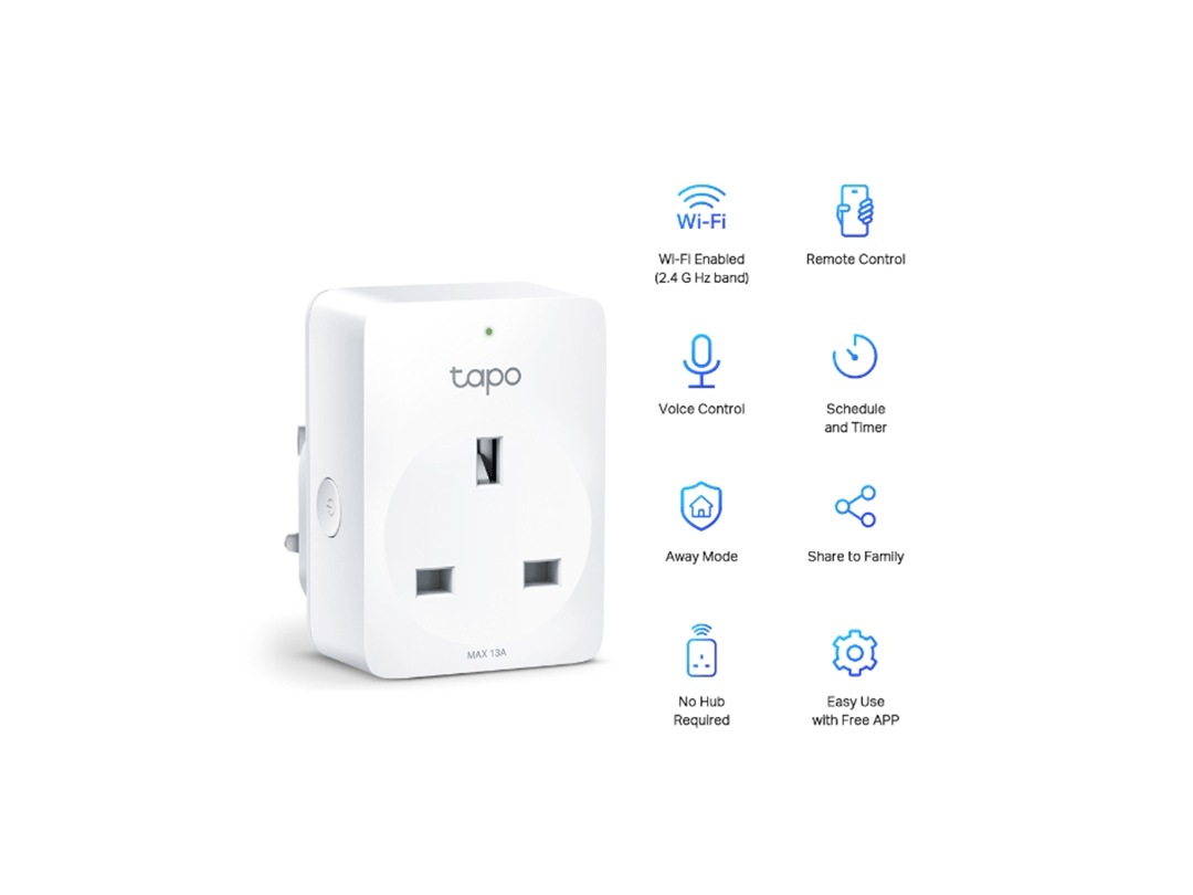 TP-Link Tapo P100 Mini Smart Wi-Fi Socket in Qatar TP-Link Tapo P100 Mini Smart Wi-Fi Socket in Qatar